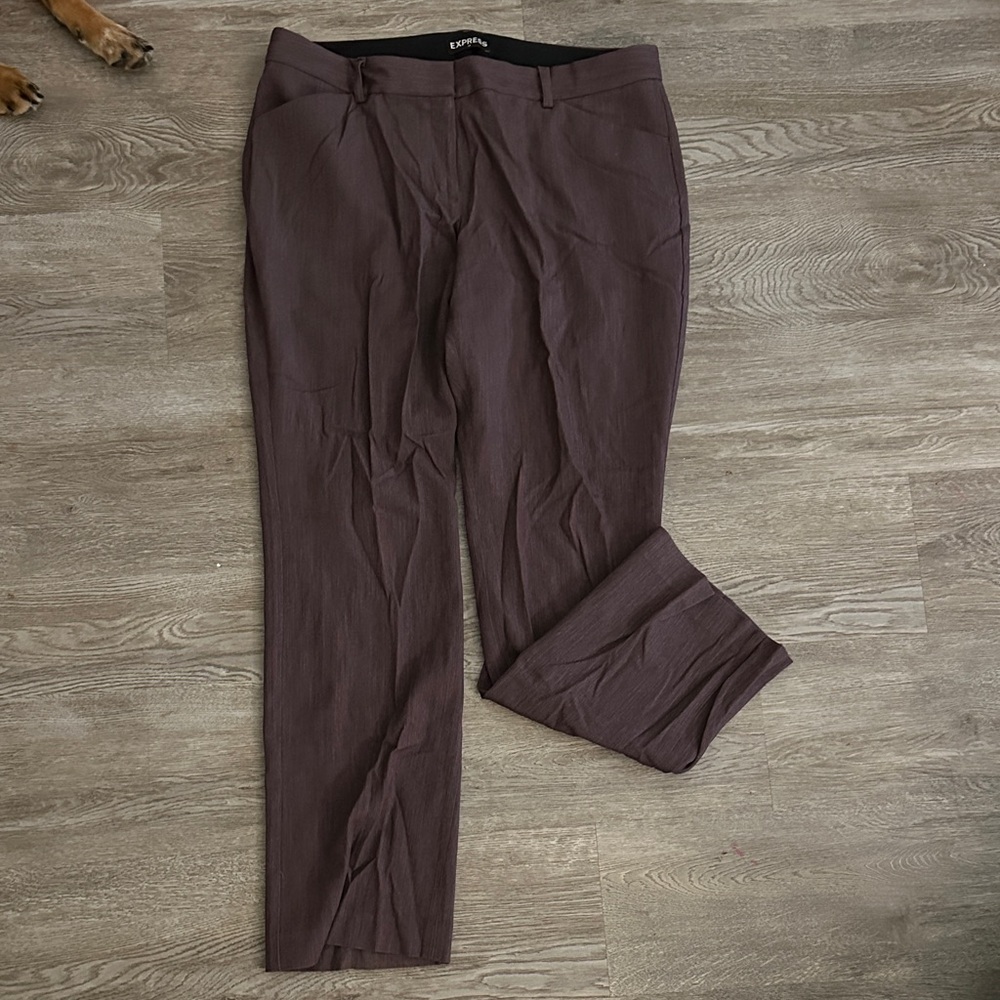Express Plum Trousers